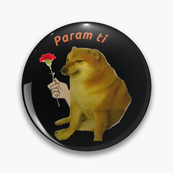 Item preview, cheems param ti designed and sold by masinibobus.