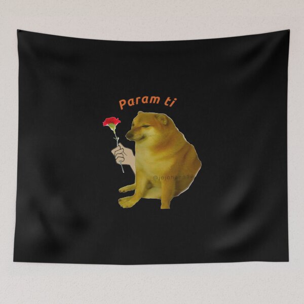 Item preview, cheems param ti designed and sold by masinibobus.