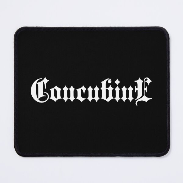 Item preview, Concubine | Stylish Goth Typography designed and sold by ProdbyNiECO.