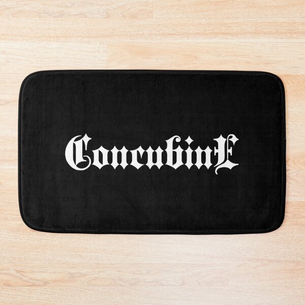 Item preview, Concubine | Stylish Goth Typography designed and sold by ProdbyNiECO.