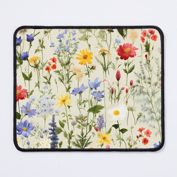 Item preview, Wild flowers from the fields, tiled design designed and sold by alambic-designs.
