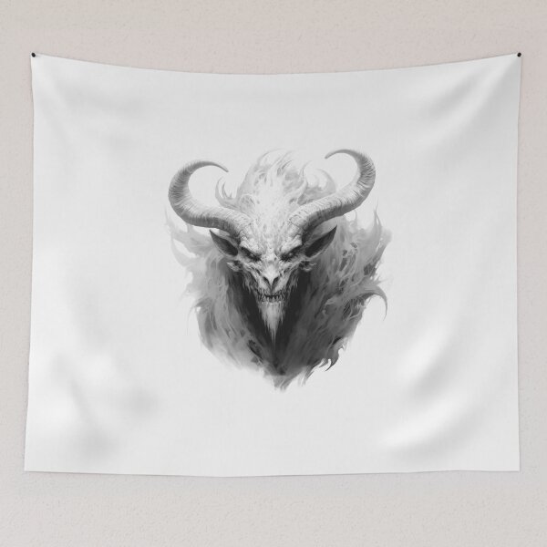 Item preview, Fantasy monsters with horns Dark Gothic designed and sold by Tomioka-Art.