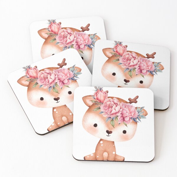 Item preview, cute roe deer designed and sold by WondersofEmily.