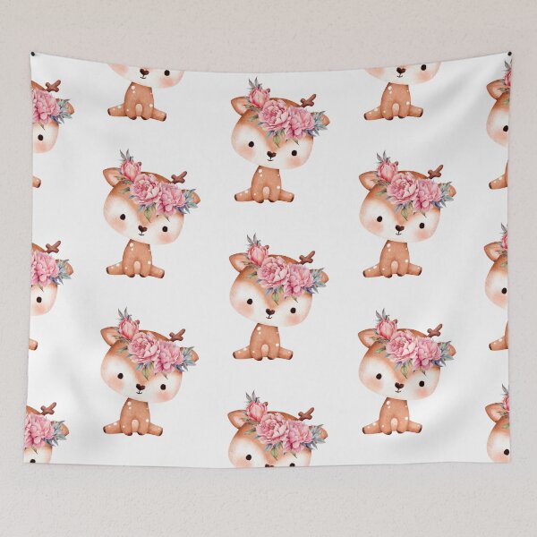 Item preview, cute roe deer designed and sold by WondersofEmily.