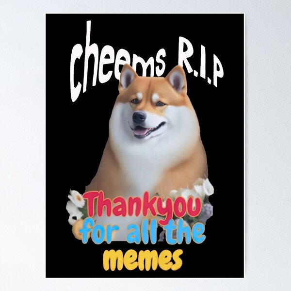 Item preview, cheems rip 2023 designed and sold by masinibobus.