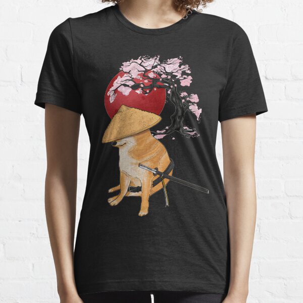 Item preview, cheems samurai designed and sold by masinibobus.