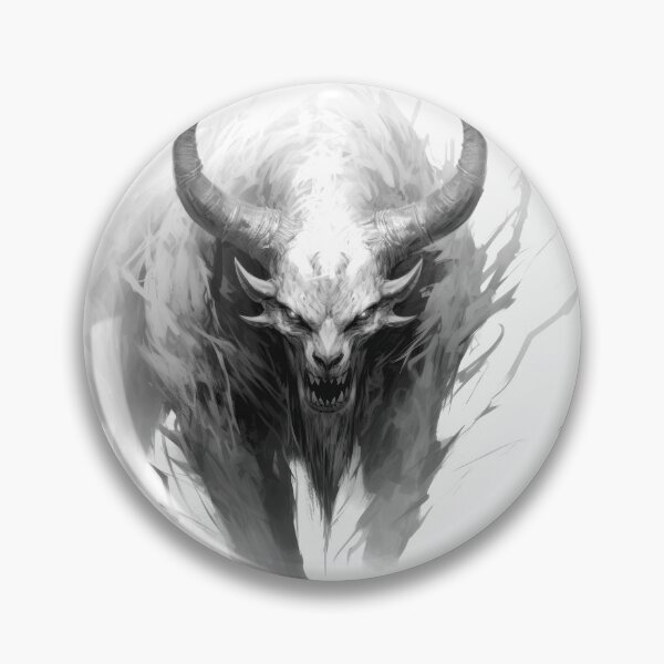 Item preview, Fantasy monsters with horns Dark Gothic designed and sold by Tomioka-Art.