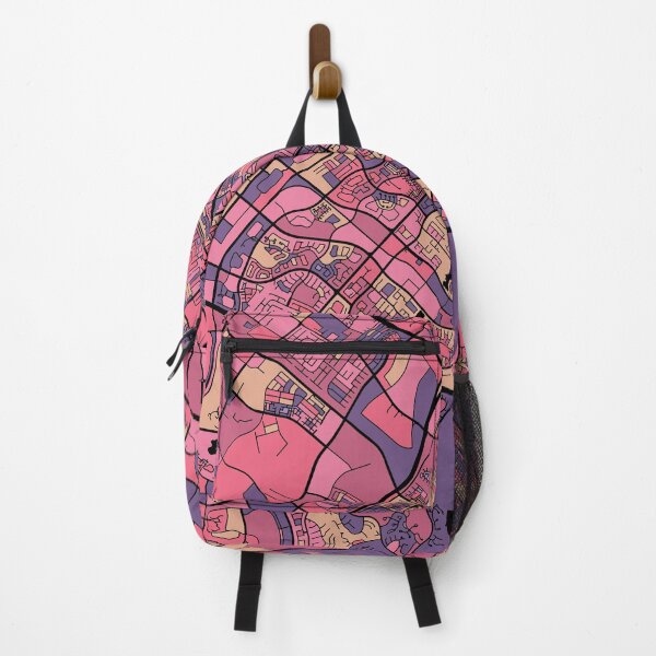 Item preview, Irvine Map Pattern in Purple & Pink designed and sold by PatternMaps.