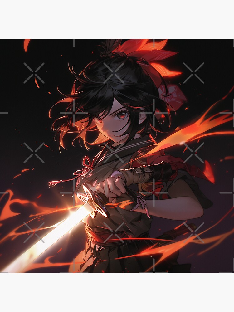 Anime - Fire Guardian | Sticker