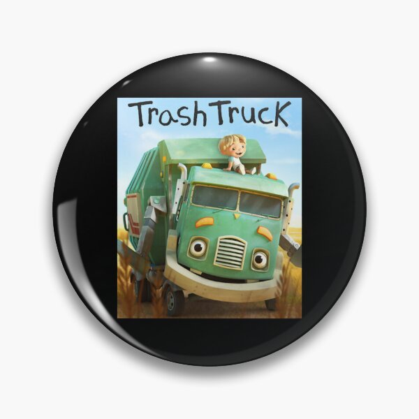 Item preview, hank and trash truck cartoon designed and sold by ClothingKellen.