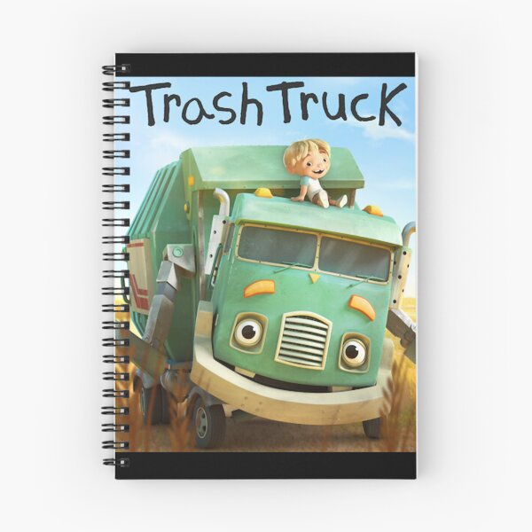 Item preview, hank and trash truck cartoon designed and sold by ClothingKellen.