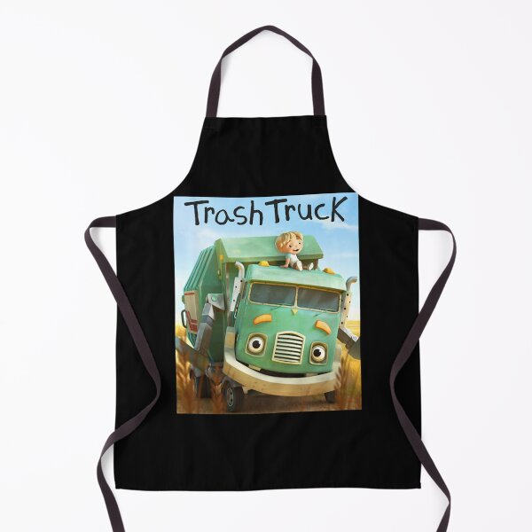 Item preview, hank and trash truck cartoon designed and sold by ClothingKellen.