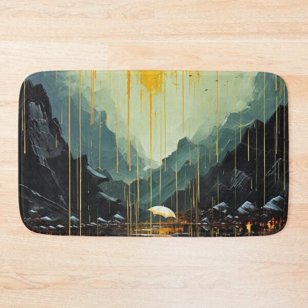 Item preview, Rain in the mountain abstract designed and sold by LazyLifestyle.