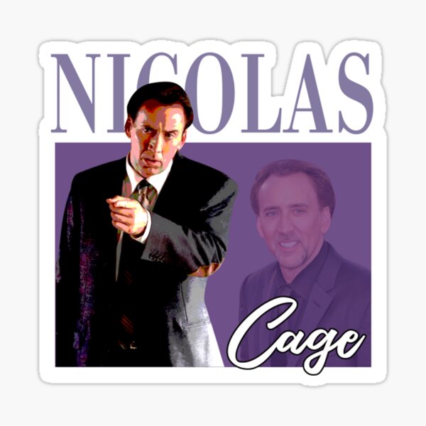 Item preview, Nicolas Cage designed and sold by araminiluengo.