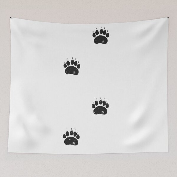 Item preview, Bear's Paw Prints in the Wilderness designed and sold by Creation Artful.