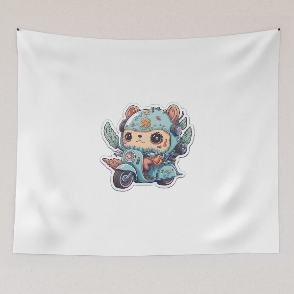 Item preview, Chopper's Whimsical Wonders: Adorable Canine Art Collection designed and sold by FashionRex.