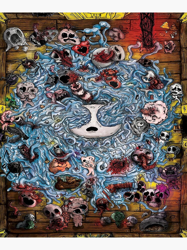 the binding of isaac" Postcard for Sale by UrbanElegance | Redbubble