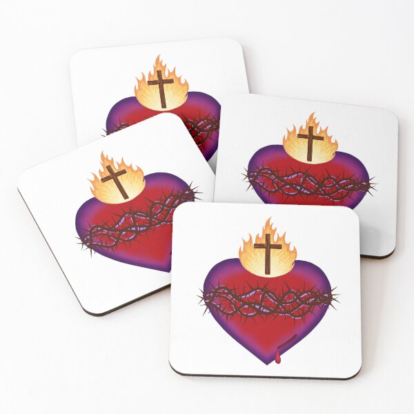 Item preview, Sacred Heart of Jesus designed and sold by darkcaramel.