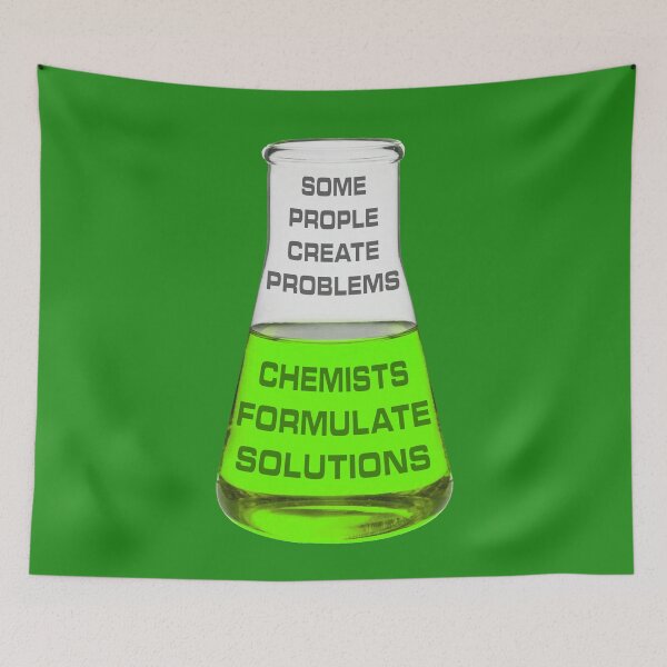 Item preview, Chemists Formulate Solutions - Green designed and sold by Fanarchist.