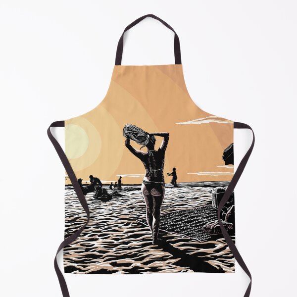 Item preview, Geula Beach Sunset Orange designed and sold by OHafner.