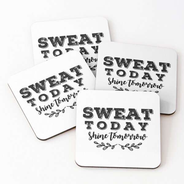 Item preview, Rise to Greatness: 'Sweat Today, Shine Tomorrow' Inspirational Design designed and sold by AlleBedolski.