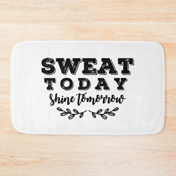 Item preview, Rise to Greatness: 'Sweat Today, Shine Tomorrow' Inspirational Design designed and sold by AlleBedolski.