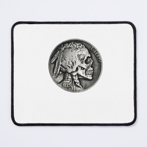 Item preview, Indian Head Skull Nickel  	 designed and sold by wvwtoyfogt30.