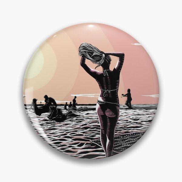 Item preview, Geula Beach Sunset Pink designed and sold by OHafner.