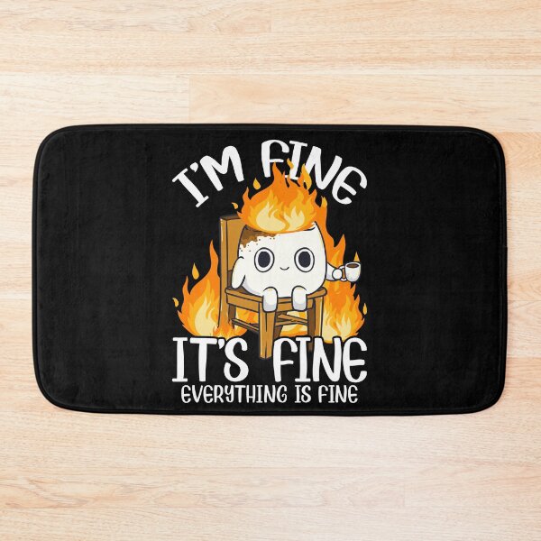 Artikelvorschau, Marshmallow I'm Fine Meme Outdoor Men Kids Women Camping entworfen und verkauft von KsuAnn.