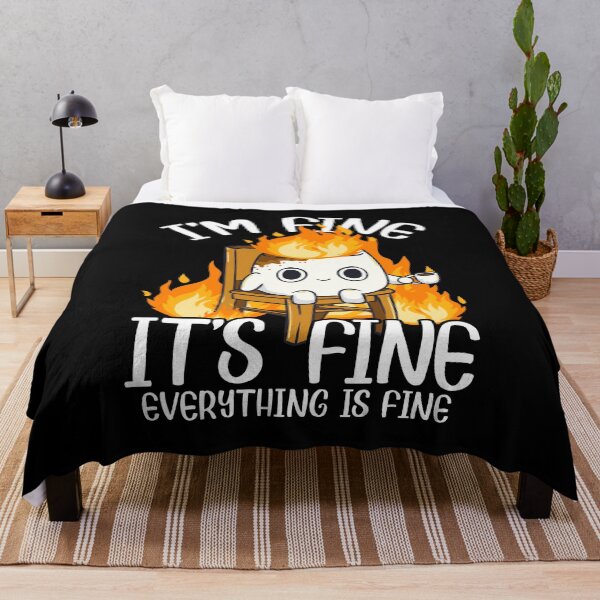 Item preview, Marshmallow I'm Fine Meme Outdoor Men Kids Women Camping designed and sold by KsuAnn.