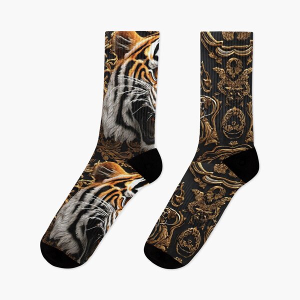 Item preview, Vibrant and fierce, the graffiti mural of a tiger commands attention. designed and sold by Best-Art-32.