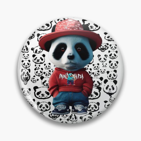 Item preview, skater panda mafia style designed and sold by SKAPER.