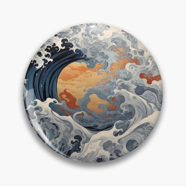 Artikelvorschau, Waves no.5 entworfen und verkauft von Glenburn Graphics.