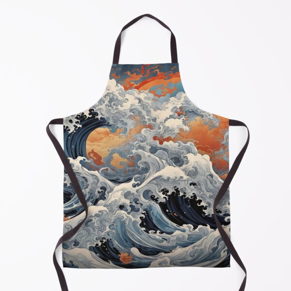 Item preview, Waves no.5 designed and sold by Glenburn Graphics.