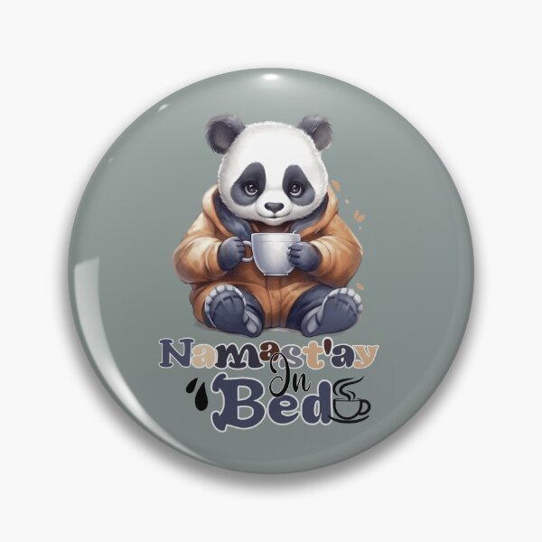 Item preview, Cute kawaii Panda with a cup of coffee  designed and sold by Tsifra.