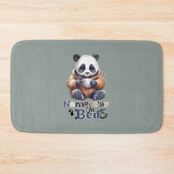 Item preview, Cute kawaii Panda with a cup of coffee  designed and sold by Tsifra.
