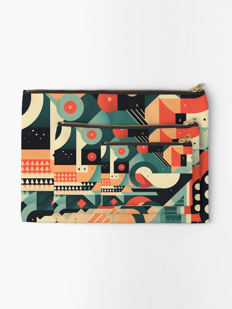 Thumbnail 2 of 4, Zipper Pouch, Random Pattern designed and sold by Velvet auroras .