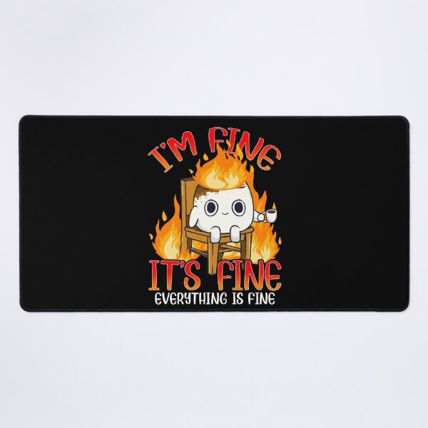 Item preview, Marshmallow I'm Fine Meme Outdoor Men Kids Women Camping designed and sold by KsuAnn.