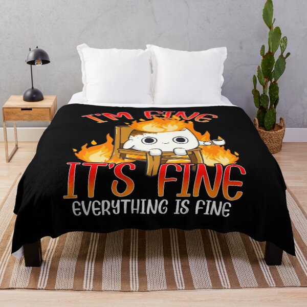 Item preview, Marshmallow I'm Fine Meme Outdoor Men Kids Women Camping designed and sold by KsuAnn.