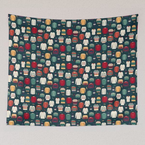 Item preview, Modern design with motifs reminiscent of small sweaters and shirts designed and sold by Pflugart.
