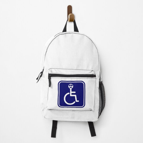 Item preview, Disabled Blue Badge with hearts for eyes face emoji designed and sold by Sue Davie.