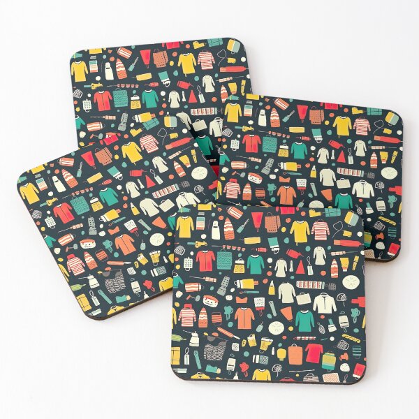 Item preview, Modern design with motifs reminiscent of small sweaters and shirts designed and sold by Pflugart.