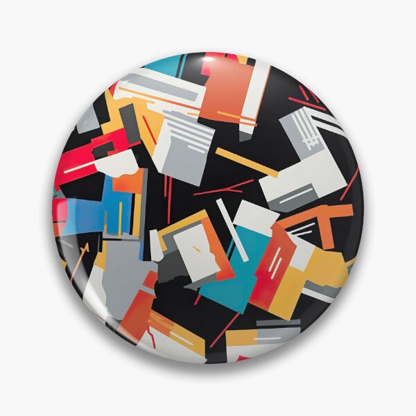 Item preview, Modern design with motifs reminiscent of the abstract pop art style designed and sold by Pflugart.
