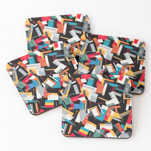 Item preview, Modern design with motifs reminiscent of the abstract pop art style designed and sold by Pflugart.