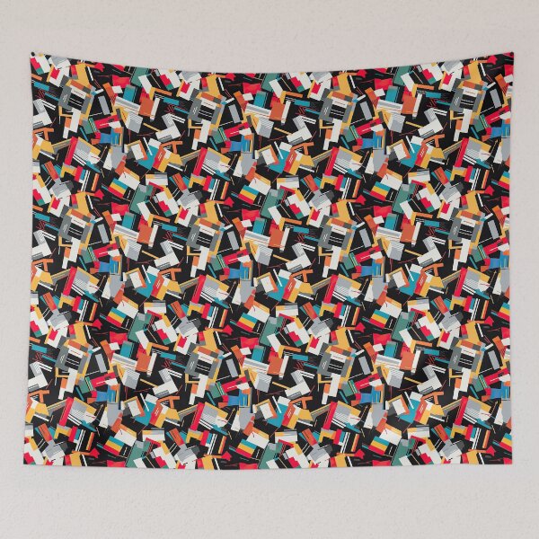 Item preview, Modern design with motifs reminiscent of the abstract pop art style designed and sold by Pflugart.