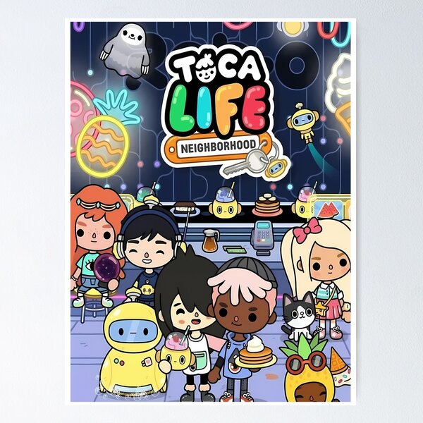 Toca Life World - Toca Boca Poster for Sale by muikjerto