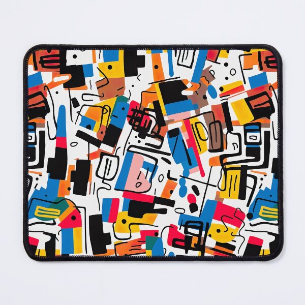 Item preview, Modern design with motifs reminiscent of the abstract pop art style designed and sold by Pflugart.