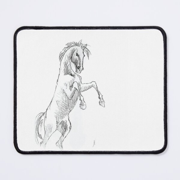 Item preview, Rearing horse  designed and sold by Natalia Mikhaylina.