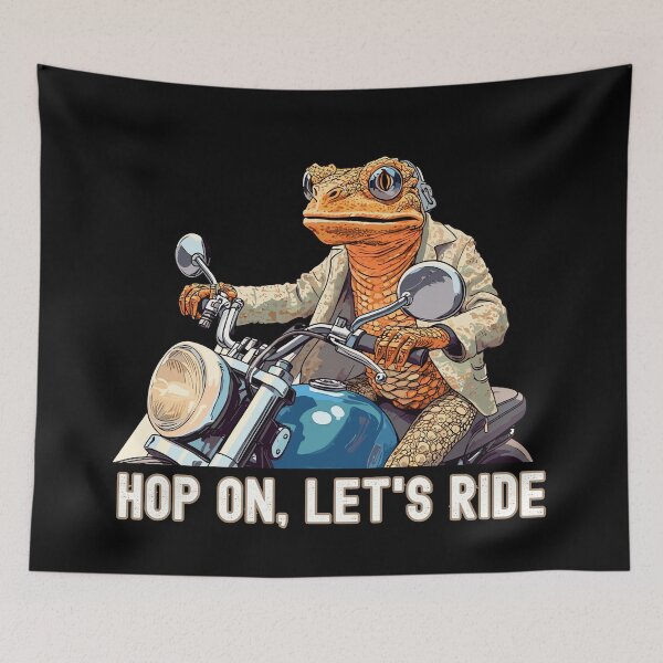 Item preview, Hop on, Let's Ride. designed and sold by TheTrendsDesk.