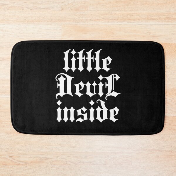 Item preview, Little Devil inside | Stylish Goth Typography designed and sold by ProdbyNiECO.